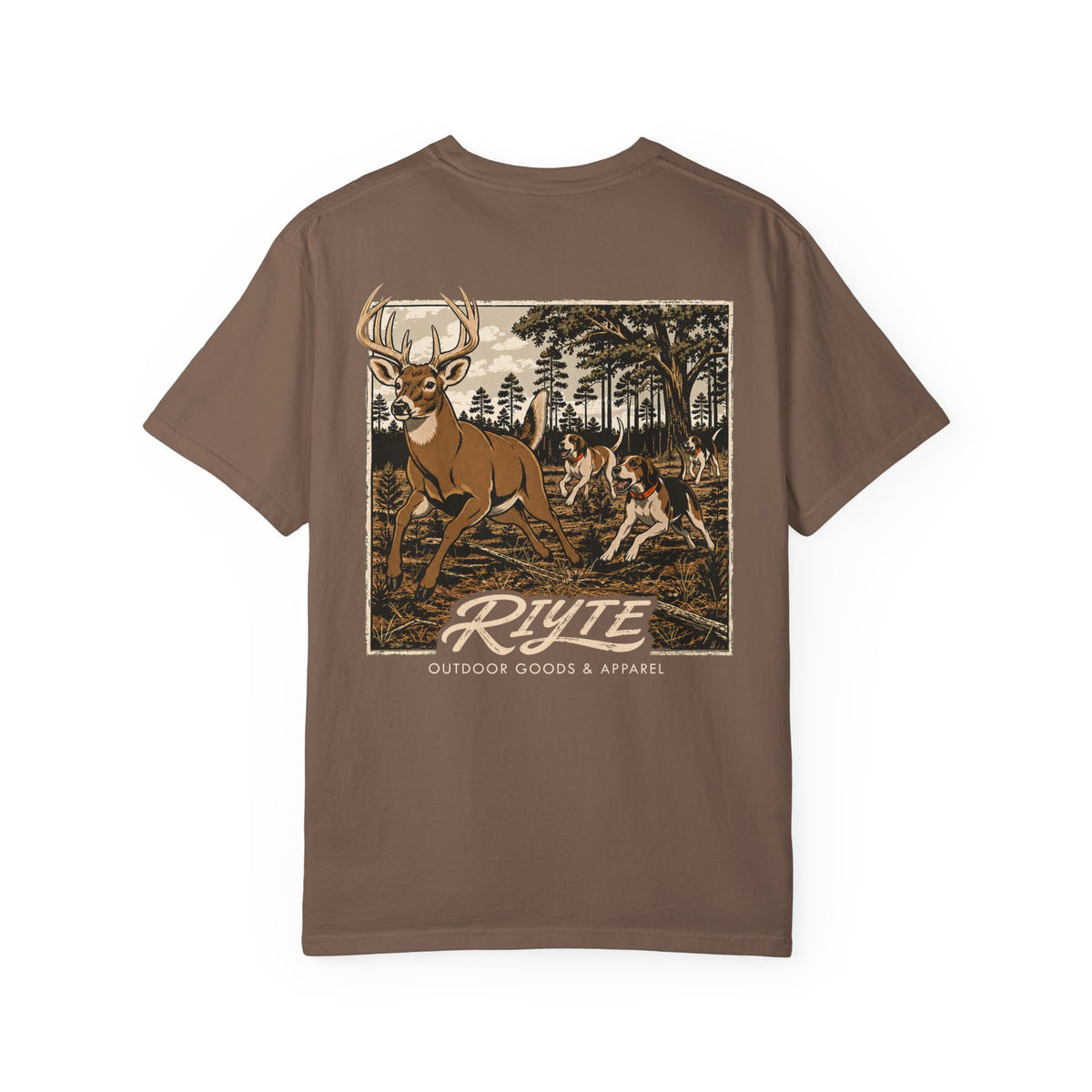 "The Chase" Graphic Tee (Comfort Colors)