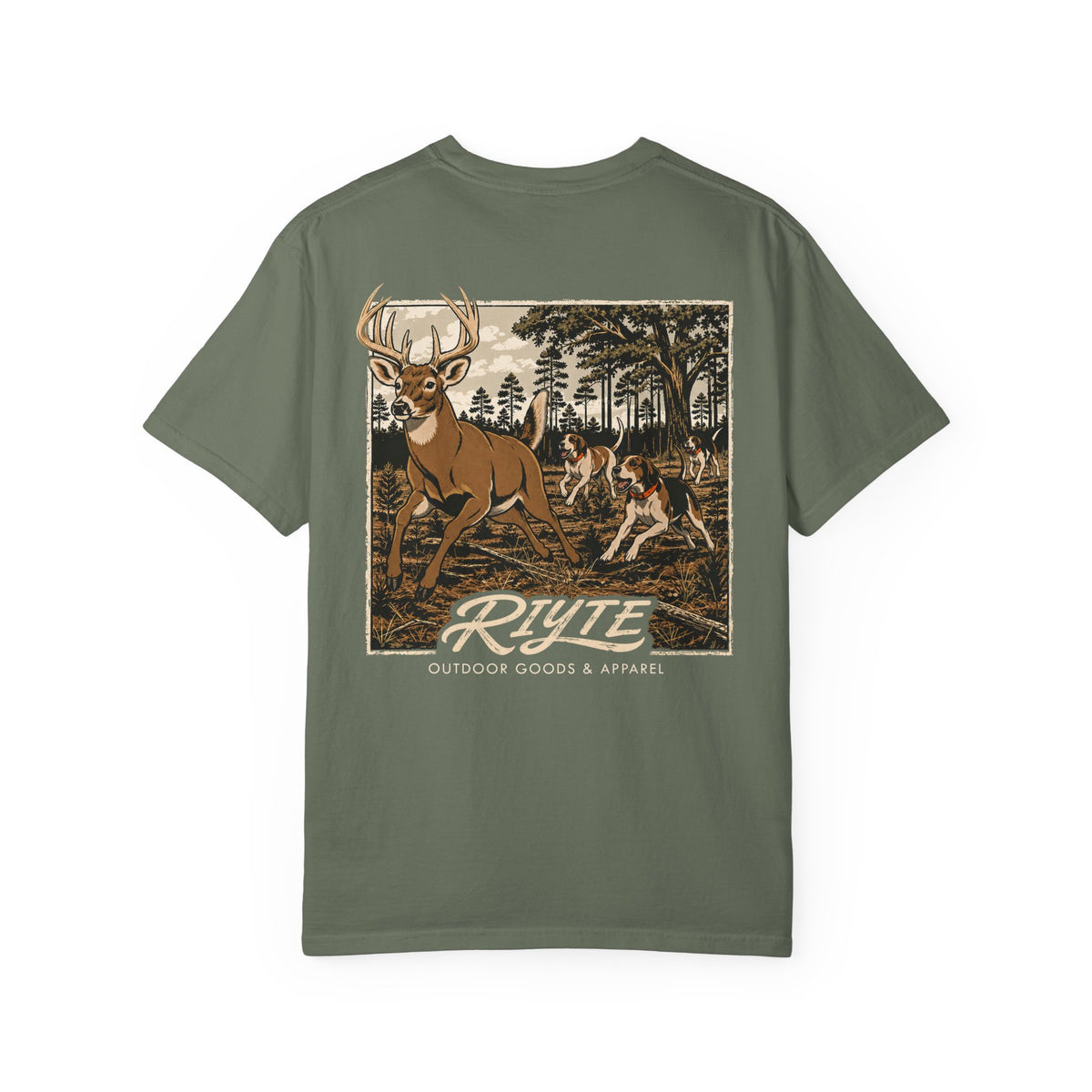 "The Chase" Graphic Tee (Comfort Colors)